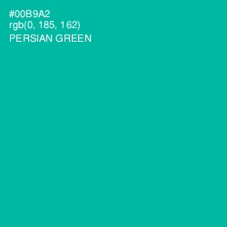 #00B9A2 - Persian Green Color Image